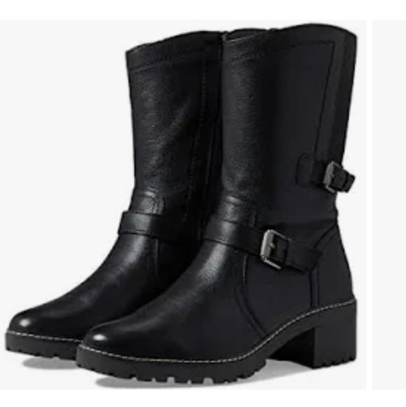 NATURALIZER Talon Leather Boots - 12 Wide - Picture 1 of 8